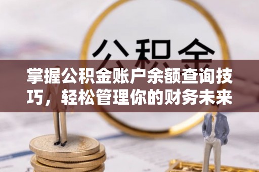 东河掌握公积金账户余额查询技巧，轻松管理你的财务未来