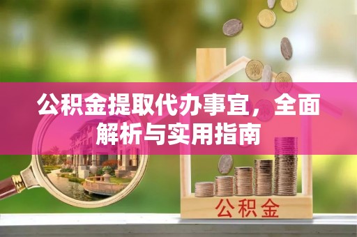 东河公积金提取代办事宜，全面解析与实用指南