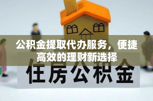 东河公积金提取代办服务，便捷高效的理财新选择